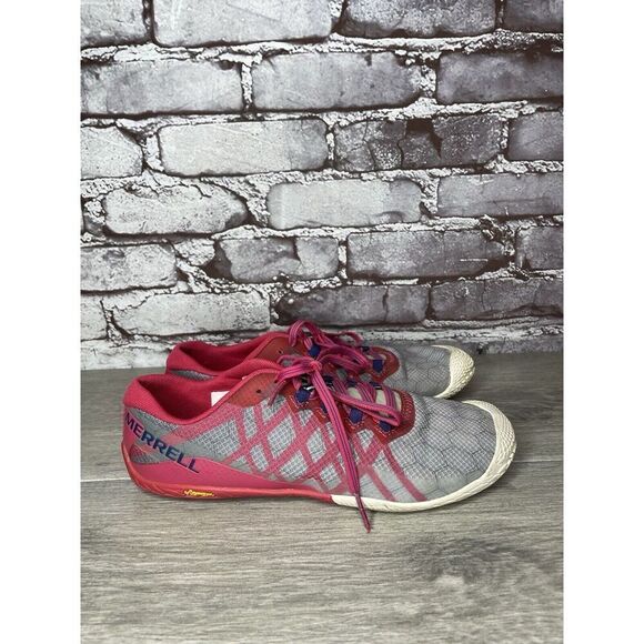 Merrell Vapor Glove 3 Azalea Pink Barefoot Minimalist Running Shoes Women 39EU - Picture 14 of 16